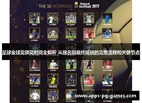 足球金球奖颁奖时间全解析 从提名到最终揭晓的完整流程和关键节点 足球金球奖颁奖时间全解析 从提名到最终揭晓的完整流程和关键节点
