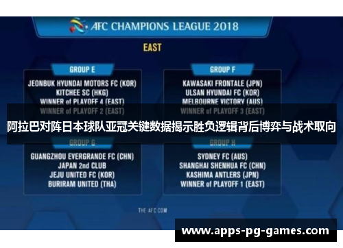 阿拉巴对阵日本球队亚冠关键数据揭示胜负逻辑背后博弈与战术取向